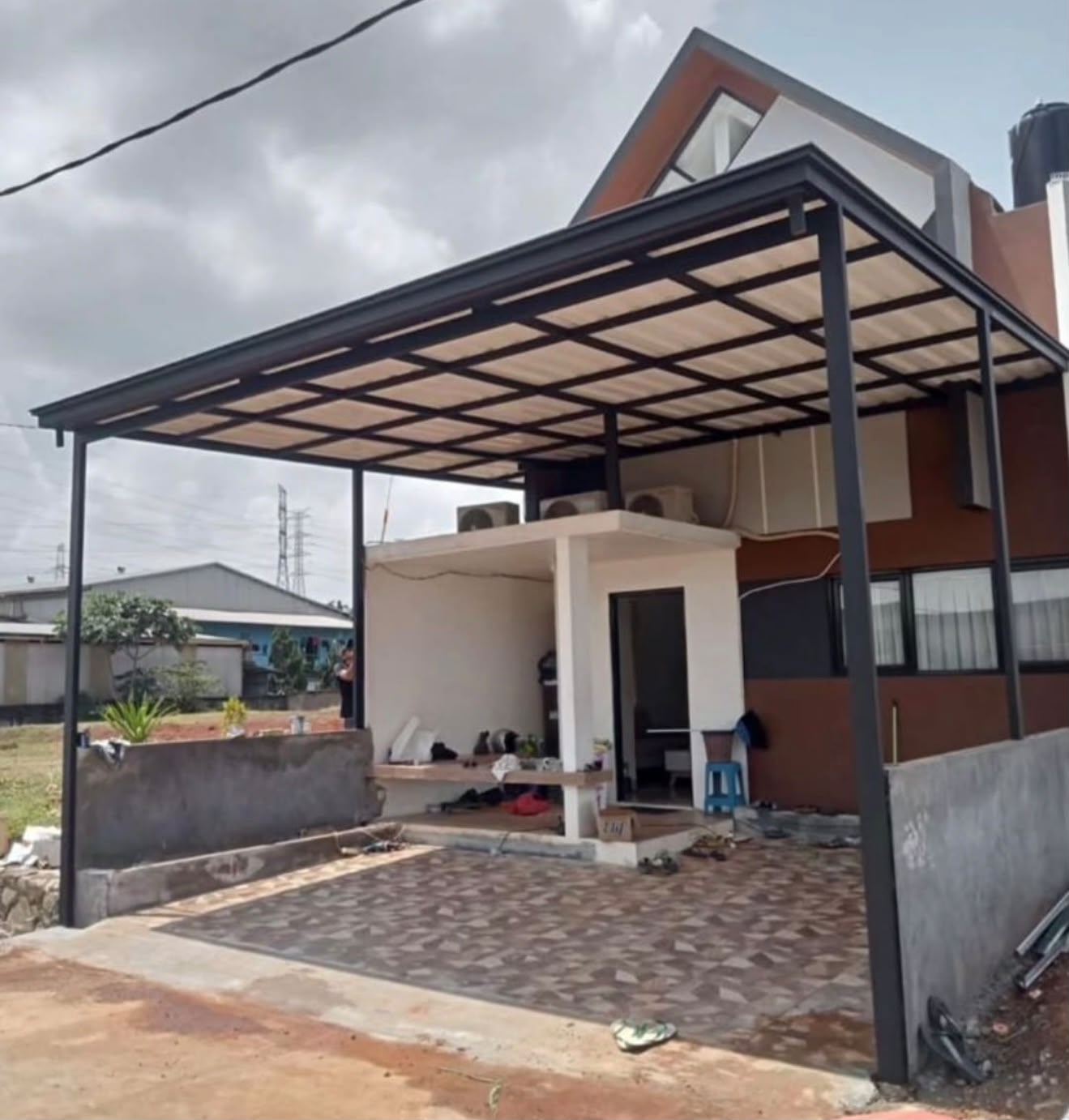 Kanopi Alderon Double Layer